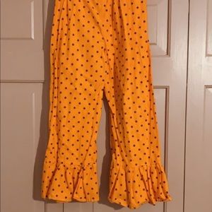 Handmade Ruffle Pants size 4/5